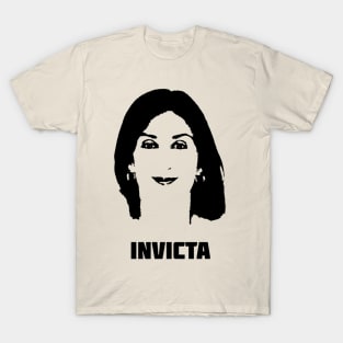 Daphne Caruana Galizia - Invicta T-Shirt